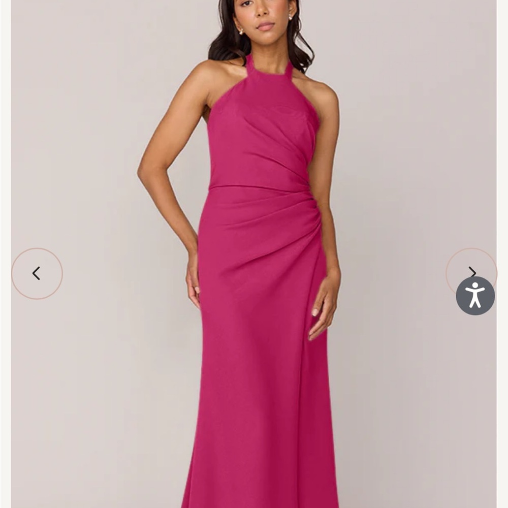 Revelry Malibu Pink Halter Maxi Dress